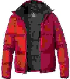 Hackett Daunenjacke, Mikrofaser, Dunkelrot -Milestone Shop 403691 norm 1