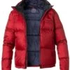 Hackett Daunenjacke, Mikrofaser, Dunkelrot -Milestone Shop 403691 norm