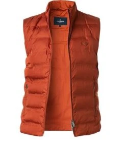 Hackett Steppweste, Mikrofaser Atmungsaktiv, Orange