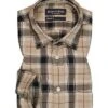 Marc O'Polo Hemd, Regular Fit, Bio Baumwolle, Beige Kariert