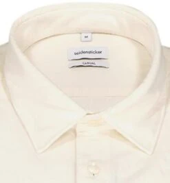 Seidensticker Hemd, Cord, Creme -Milestone Shop 404495 norm2