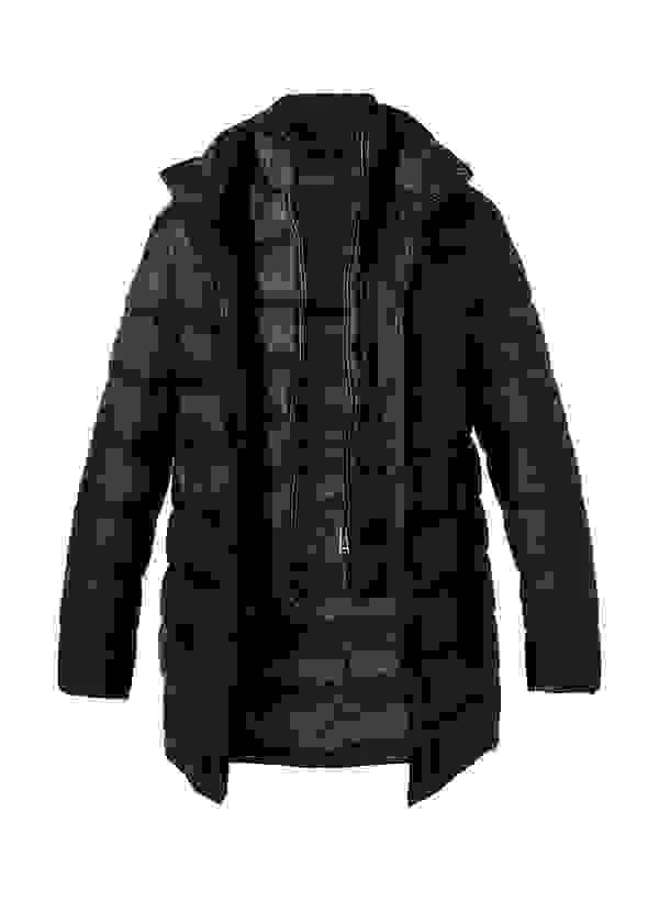 Windsor. Daunenjacke, Mikrofaser Lammfell, Dunkelblau 7 Windsor. Daunenjacke, Mikrofaser Lammfell, Dunkelblau – Bild 5