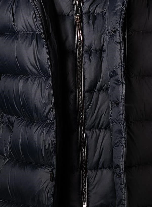 Windsor. Daunenjacke, Mikrofaser Lammfell, Dunkelblau 4 Windsor. Daunenjacke, Mikrofaser Lammfell, Dunkelblau – Bild 2