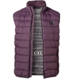 Marc O'Polo Steppweste, Mikrofaser Wasserabweisend, Pflaume