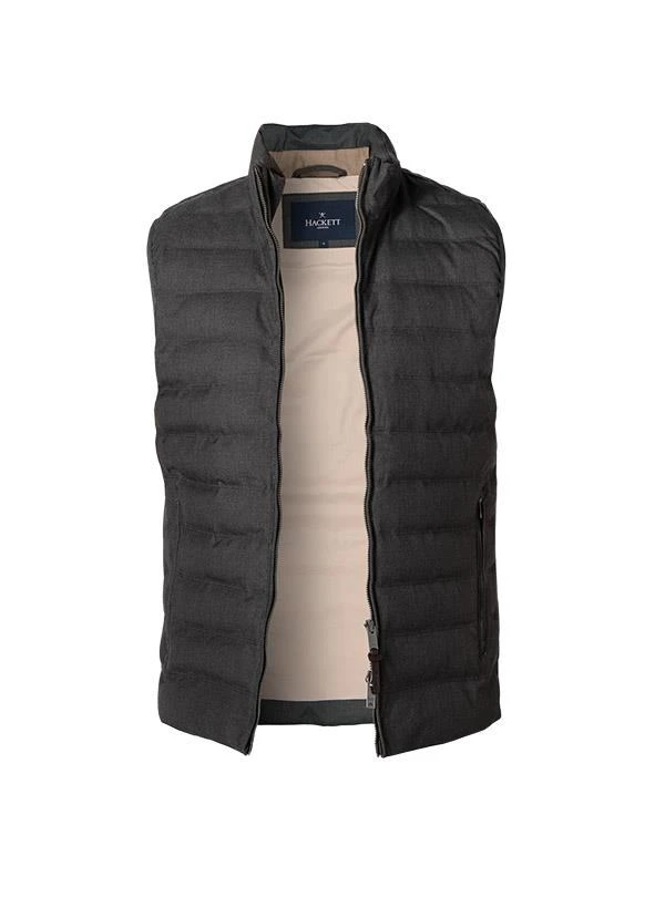 Hackett Steppweste, Mikrofaser, Grau 3 Hackett Steppweste, Mikrofaser, Grau