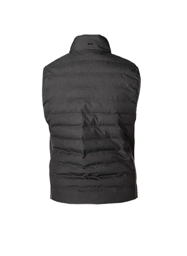 Hackett Steppweste, Mikrofaser, Grau 4 Hackett Steppweste, Mikrofaser, Grau – Bild 2