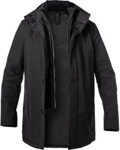 Jacke, Regular Fit, Mikrofaser Wasserabweisend, Nachtblau