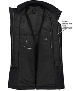 Jacke, Regular Fit, Mikrofaser Wasserabweisend, Nachtblau -Milestone Shop 405119 norm3