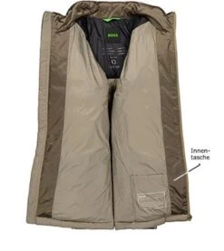 Boss Green Daunenjacke, Mikrofaser Wasserabweisend, Salbei -Milestone Shop 405179 norm3