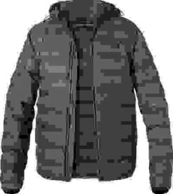 Fred Perry Steppjacke, Mikrofaser, Grau -Milestone Shop 405273 norm 1