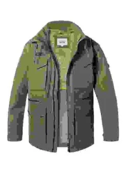 Camel Active Jacke, Baumwolle TeXXXactive®, Dunkelolive -Milestone Shop 405986 norm 1