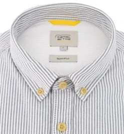 Camel Active Hemd, Regular Fit, Baumwolle, Nachtblau Gestreift -Milestone Shop 406023 norm2