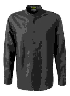 Camel Active Hemd, Leinen, Anthrazit -Milestone Shop 406025 norm 1