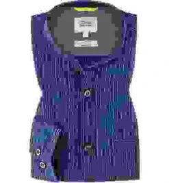 Camel Active Hemd, Regular Fit, Baumwolle, Indigo Gestreift -Milestone Shop 406034 norm 1