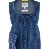 Camel Active Hemd, Regular Fit, Baumwolle, Indigo Gestreift -Milestone Shop 406034 norm