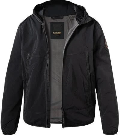 Napapijri Jacke, Regular Fit, Fleece Comfortemp®, Schwarz 3 Napapijri Jacke, Regular Fit, Fleece Comfortemp®, Schwarz