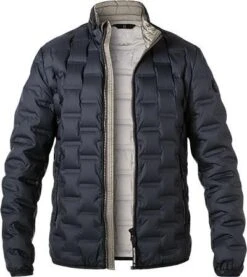 MILESTONE Daunenjacke MS Salino, Mikrofaser, Nachtblau