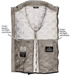 MILESTONE Daunenjacke MS Salino, Mikrofaser, Nachtblau -Milestone Shop 406165 norm3