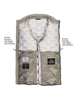 MILESTONE Daunenjacke MS Salino, Mikrofaser, Dunkelrot -Milestone Shop 406167 norm3