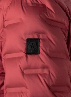 MILESTONE Daunenjacke MS Salino, Mikrofaser, Dunkelrot -Milestone Shop 406167 norm5