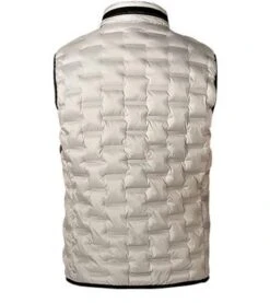 MILESTONE Daunenweste MS Mavis, Mikrofaser, Pastellgrau -Milestone Shop 406170 norm2