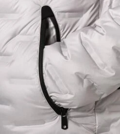 MILESTONE Daunenjacke MS Carson, Mikrofaser, Pastellgrau -Milestone Shop 406193 norm4