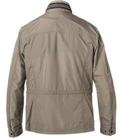 MILESTONE Jacke MS-Caruso, Mikrofaser Halbgefüttert, Greige -Milestone Shop 406276 norm2