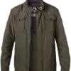 MILESTONE Jacke MS-Caruso, Mikrofaser Halbgefüttert, Khaki -Milestone Shop 406277 norm
