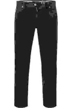 Jeans Luke, Regular Fit, Baumwoll-Stretch, Schwarz -Milestone Shop 406351 norm 1
