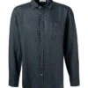 Hemd, Reines Leinen, Dunkelblau 2 Hemd, Reines Leinen, Dunkelblau -Milestone Shop 406364 norm