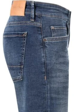 Marc O'Polo Jeans, Shaped Fit, Baumwoll-Stretch, Dunkelblau -Milestone Shop 406554 norm3