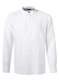Hugo Hemd, Slim Fit, Reines Leinen, Weiß