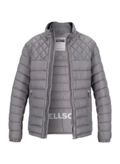 Strellson Steppjacke, Mikrofaser ISOCLOUD500®, Hellgrau
