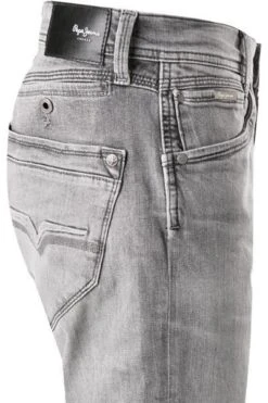 Pepe Jeans Jeans Spike, Regular Fit, Baumwoll-Stretch, Hellgrau -Milestone Shop 407708 norm3