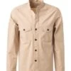 OLYMP Overshirt, Body Fit, Baumwoll-Stretch, Beige -Milestone Shop 407796 norm