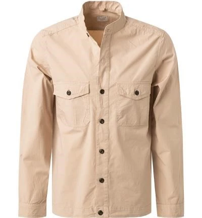 OLYMP Overshirt, Body Fit, Baumwoll-Stretch, Beige 3 OLYMP Overshirt, Body Fit, Baumwoll-Stretch, Beige