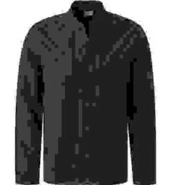 OLYMP Overshirt, Body Fit, Baumwoll-Stretch, Schwarz -Milestone Shop 407797 norm 1
