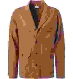 OLYMP Overshirt, Body Fit, Baumwolle, Braun -Milestone Shop 407801 norm 1