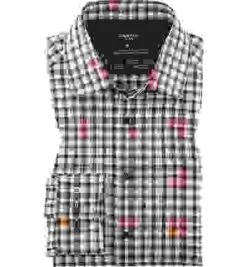 OLYMP Hemd, Modern Fit, Baumwoll-Stretch Climate Control, Multicolor Kariert -Milestone Shop 408009 norm 1