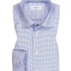 ETON Hemd, Contemporary Fit, Baumwolle, Blau-weiß Kariert