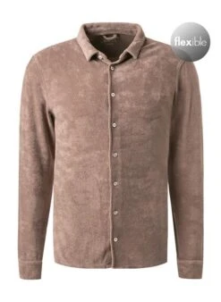 Hemd, Frottee, Taupe