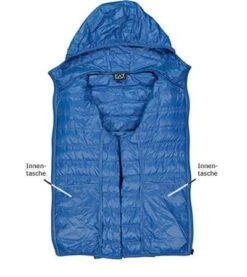 EA7 Daunenjacke, Mikrofaser, Kobaltblau -Milestone Shop 408587 norm3