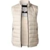 Woolrich Daunenweste, Mikrofaser, Creme -Milestone Shop 408792 norm