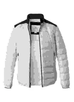 Woolrich Daunenjacke, Mikrofaser, Creme -Milestone Shop 408815 norm 1