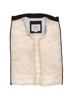 Woolrich Daunenjacke, Mikrofaser, Creme -Milestone Shop 408815 norm3