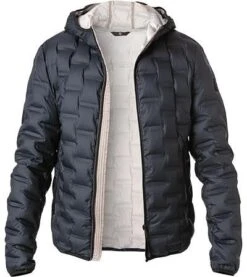 MILESTONE Daunenjacke MS Carson, Mikrofaser, Nachtblau