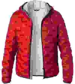 MILESTONE Daunenjacke MS Carson, Mikrofaser, Rot -Milestone Shop 408910 norm 1