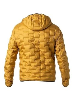 MILESTONE Daunenjacke MS Carson, Mikrofaser, Senfgelb -Milestone Shop 408911 norm2