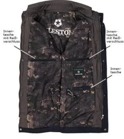 MILESTONE Jacke MS-Caruso, Mikrofaser Halbgefüttert, Nachtblau -Milestone Shop 408943 norm3