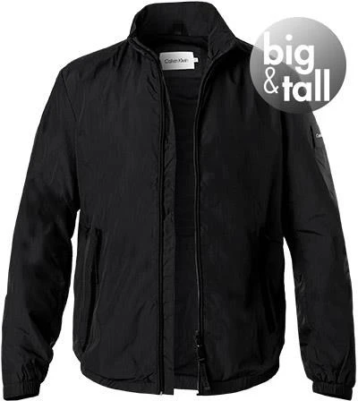 Calvin Klein Jacke, Big&Tall, Mikrofaser, Schwarz 3 Calvin Klein Jacke, Big&Tall, Mikrofaser, Schwarz